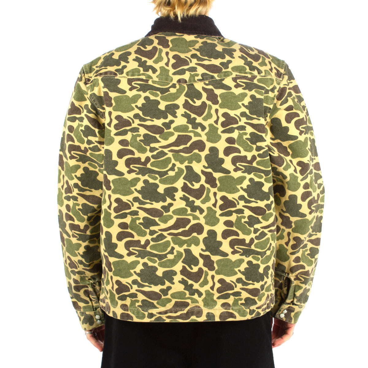 Washed Canvas Work Shirt