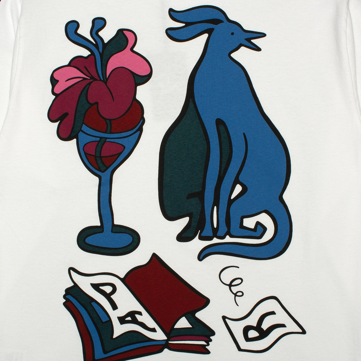 Wine & Books L/S T-Shirt