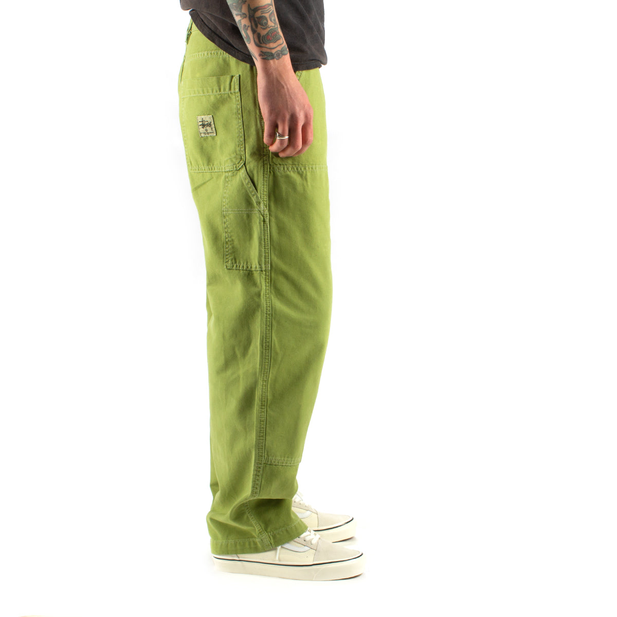 Stone Washed Canvas Work Pant