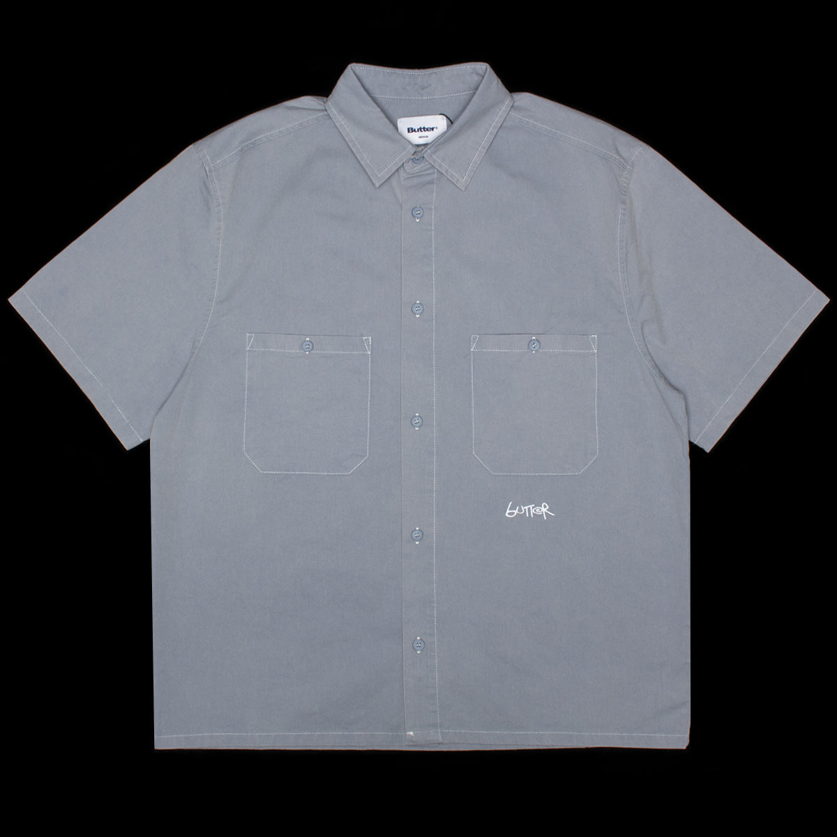 Contrast Stitch S/S Shirt