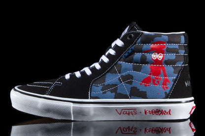Skate Sk8-Hi (Krooked by Natas For Ray)