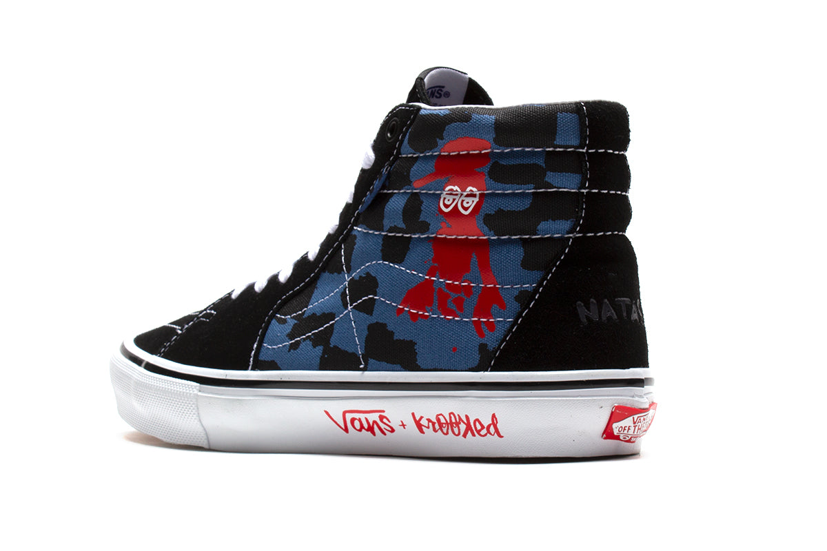 Skate Sk8-Hi (Krooked by Natas For Ray)