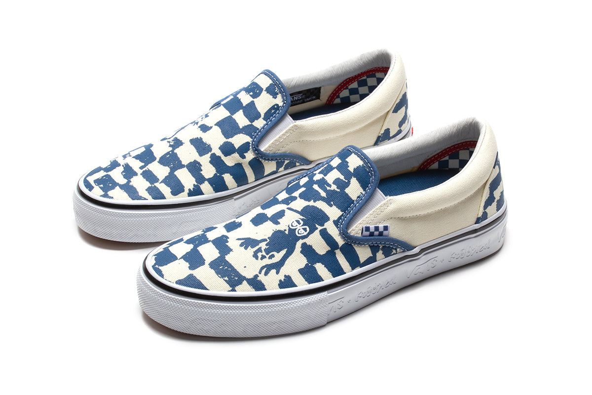 Skate Slip-On (Krooked by Natas For Ray)