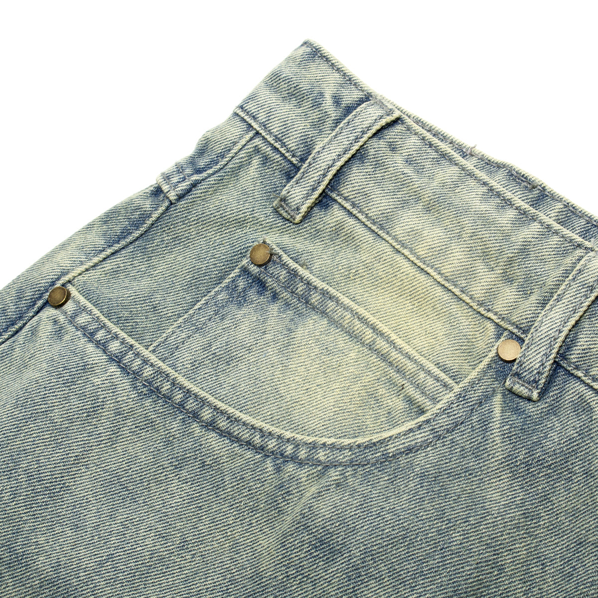 Scorpion Stitch Denim Shorts