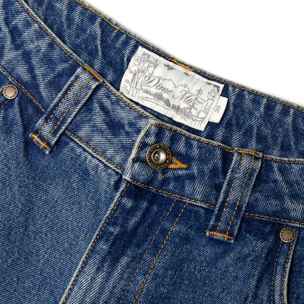 Classic Baggy Denim Pants