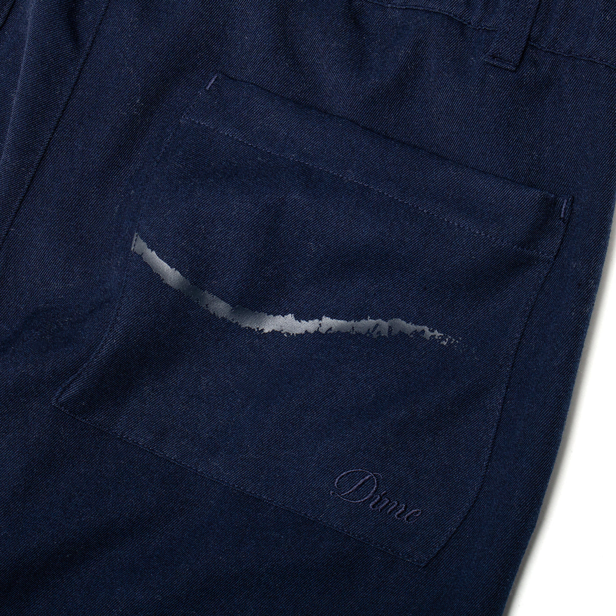 Pleated Twill Pants