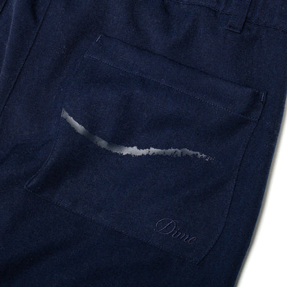 Pleated Twill Pants