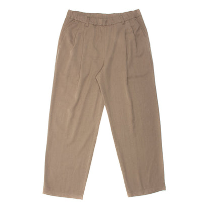 Pleated Twill Pants