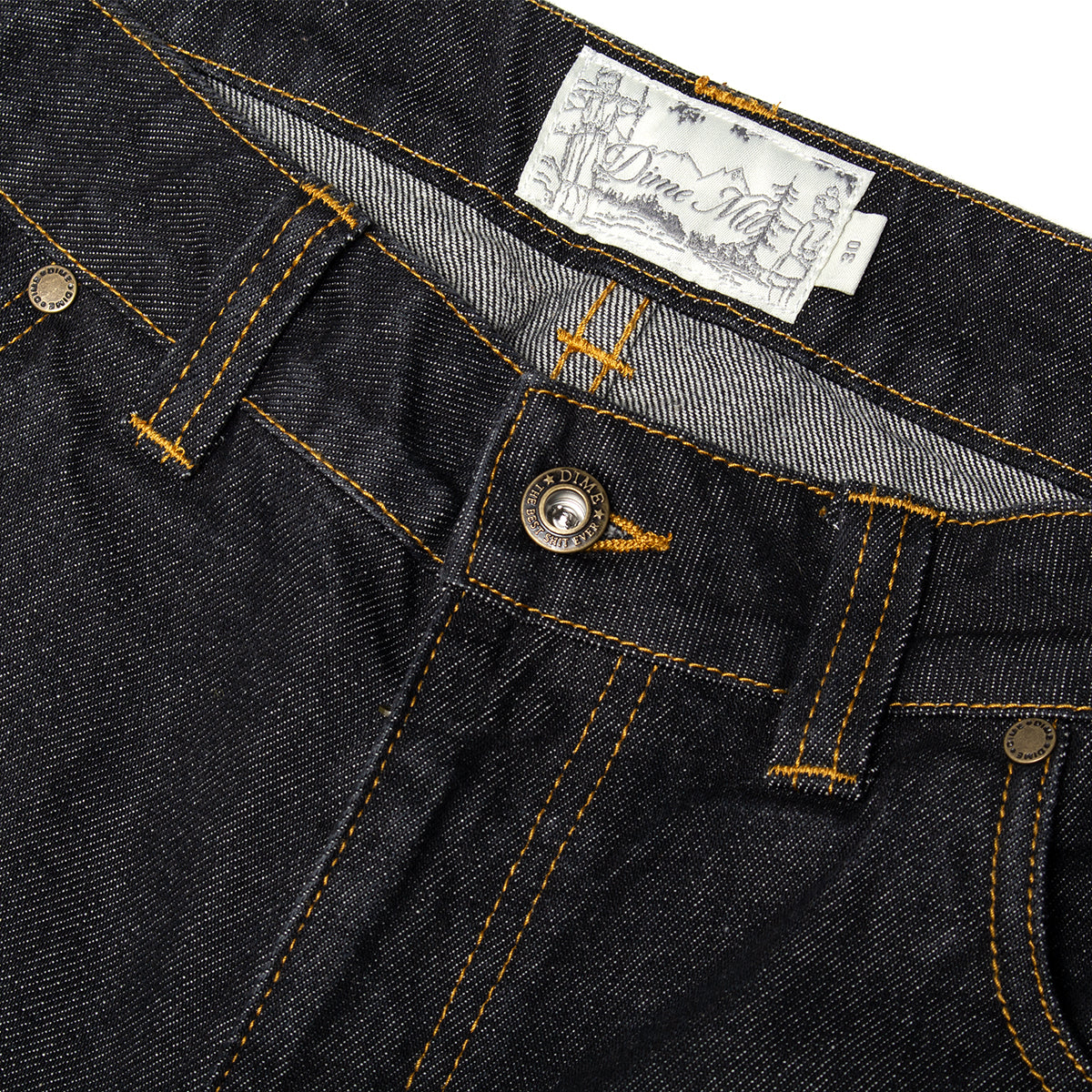 Classic Relaxed Denim Pants