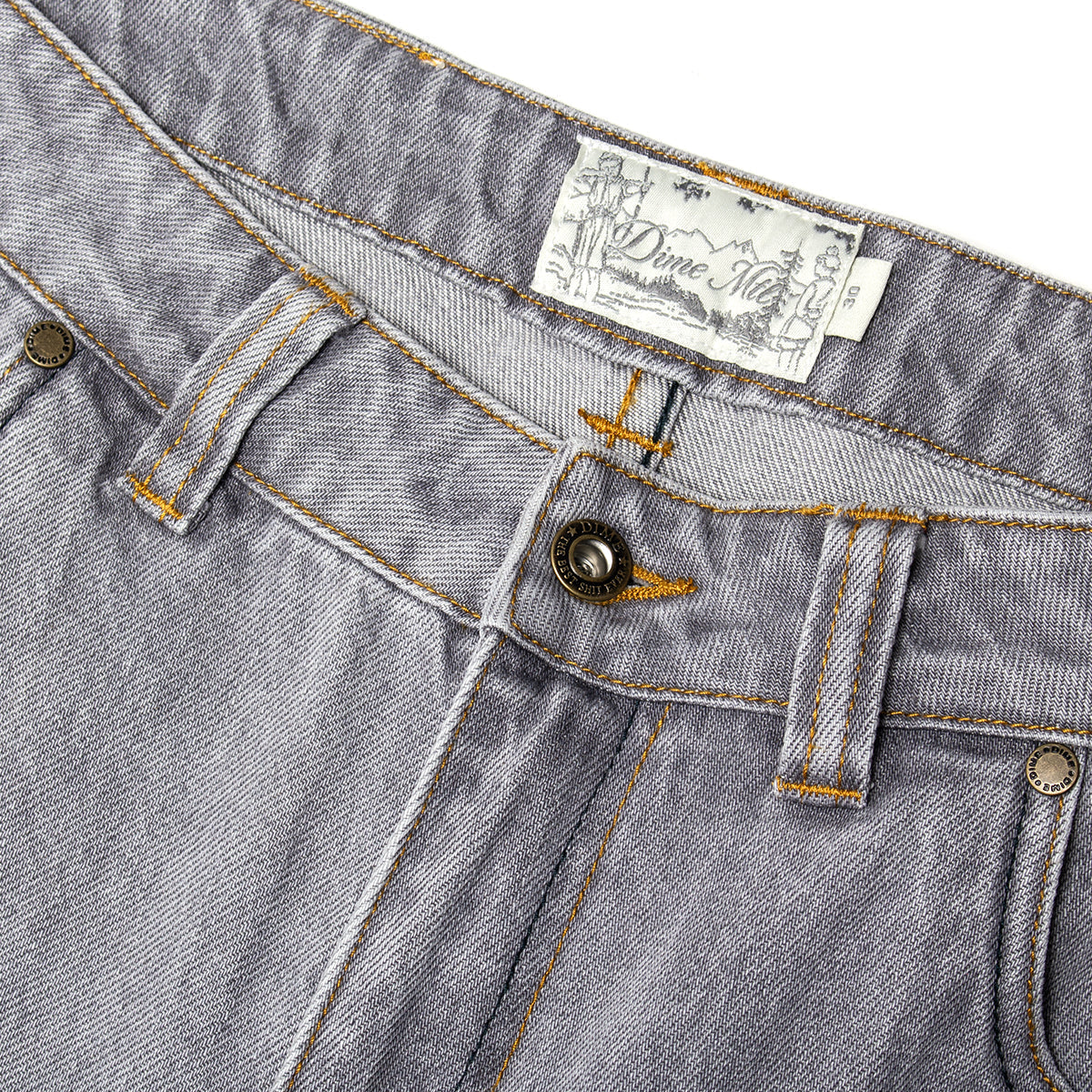 Classic Relaxed Denim Pants