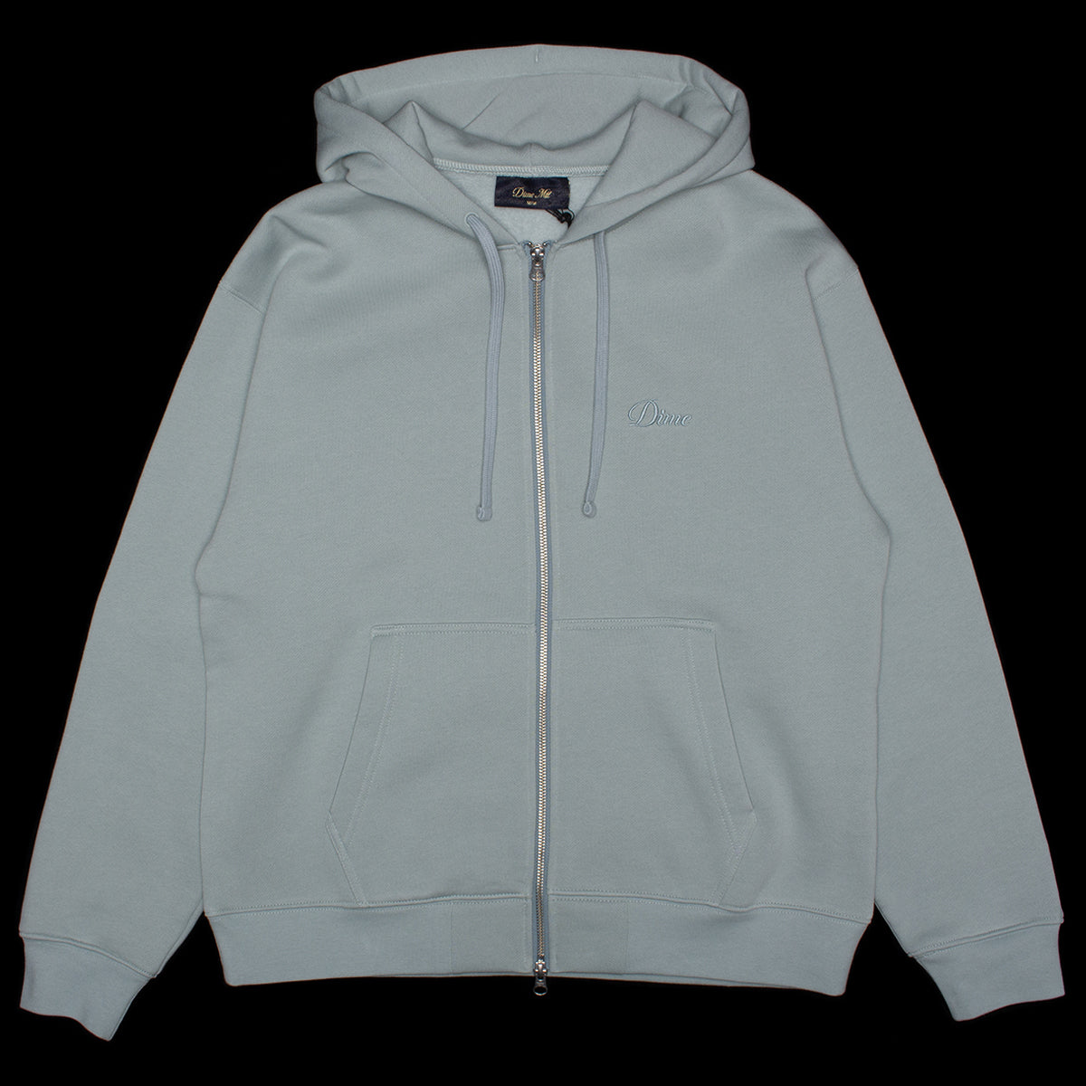 Cursive Zip Hoodie