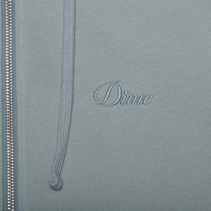 Cursive Zip Hoodie