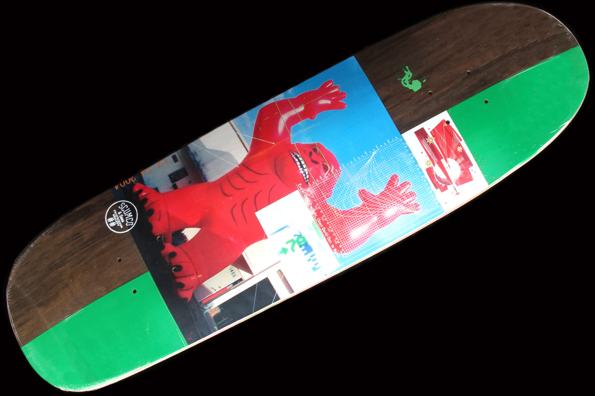Kong Shaped Brown Deck 9"