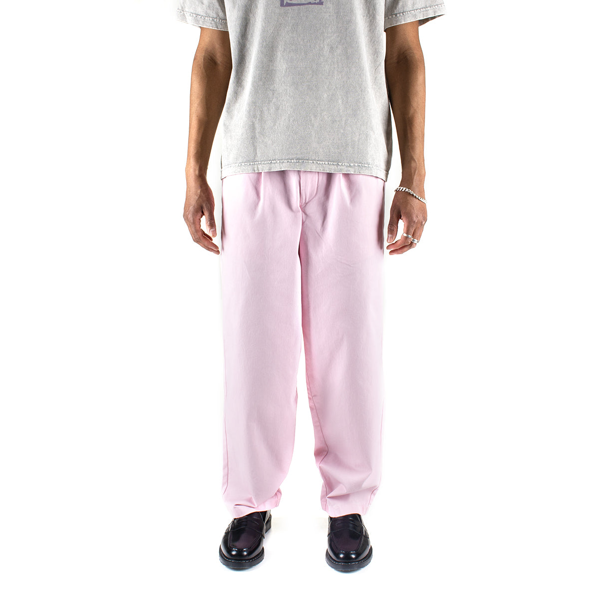 Twill Double Pleated Pant