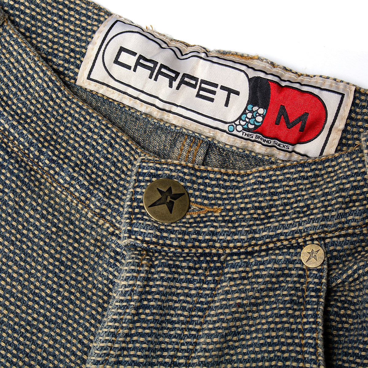 Interlock Stitch Denim Jeans