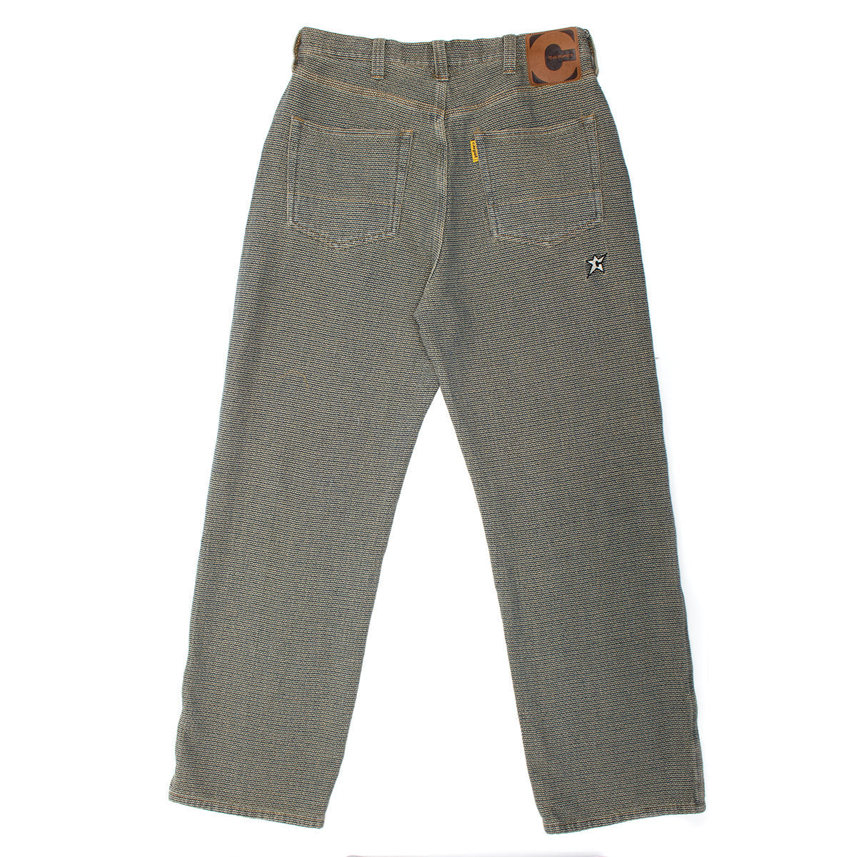 Interlock Stitch Denim Jeans