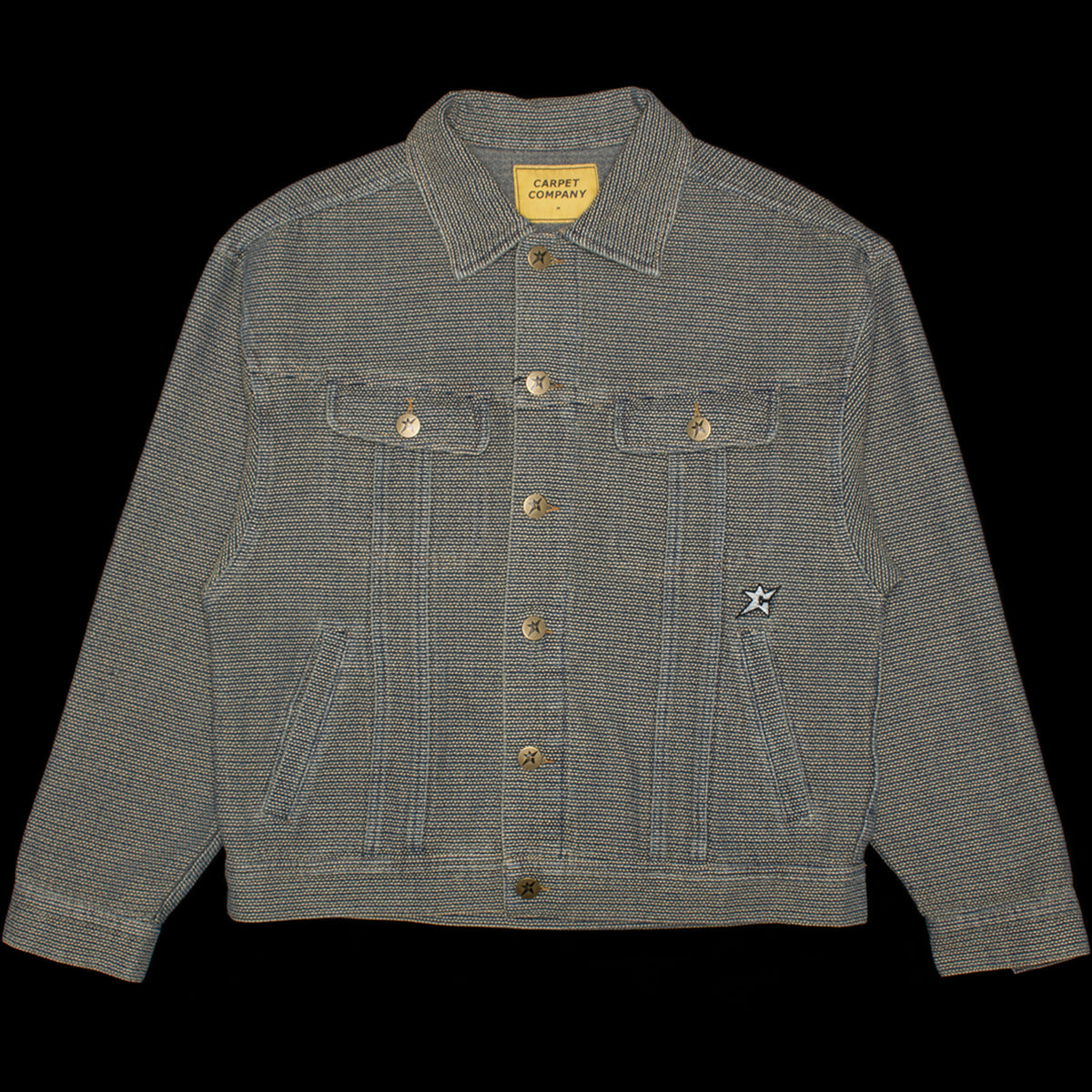 Interlock Stitch Denim Jacket