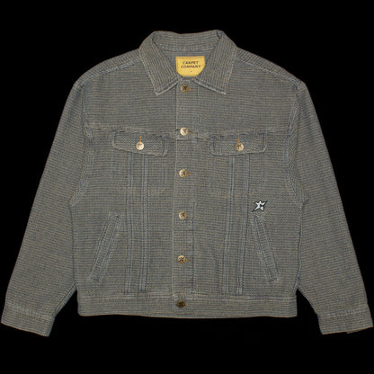 Interlock Stitch Denim Jacket