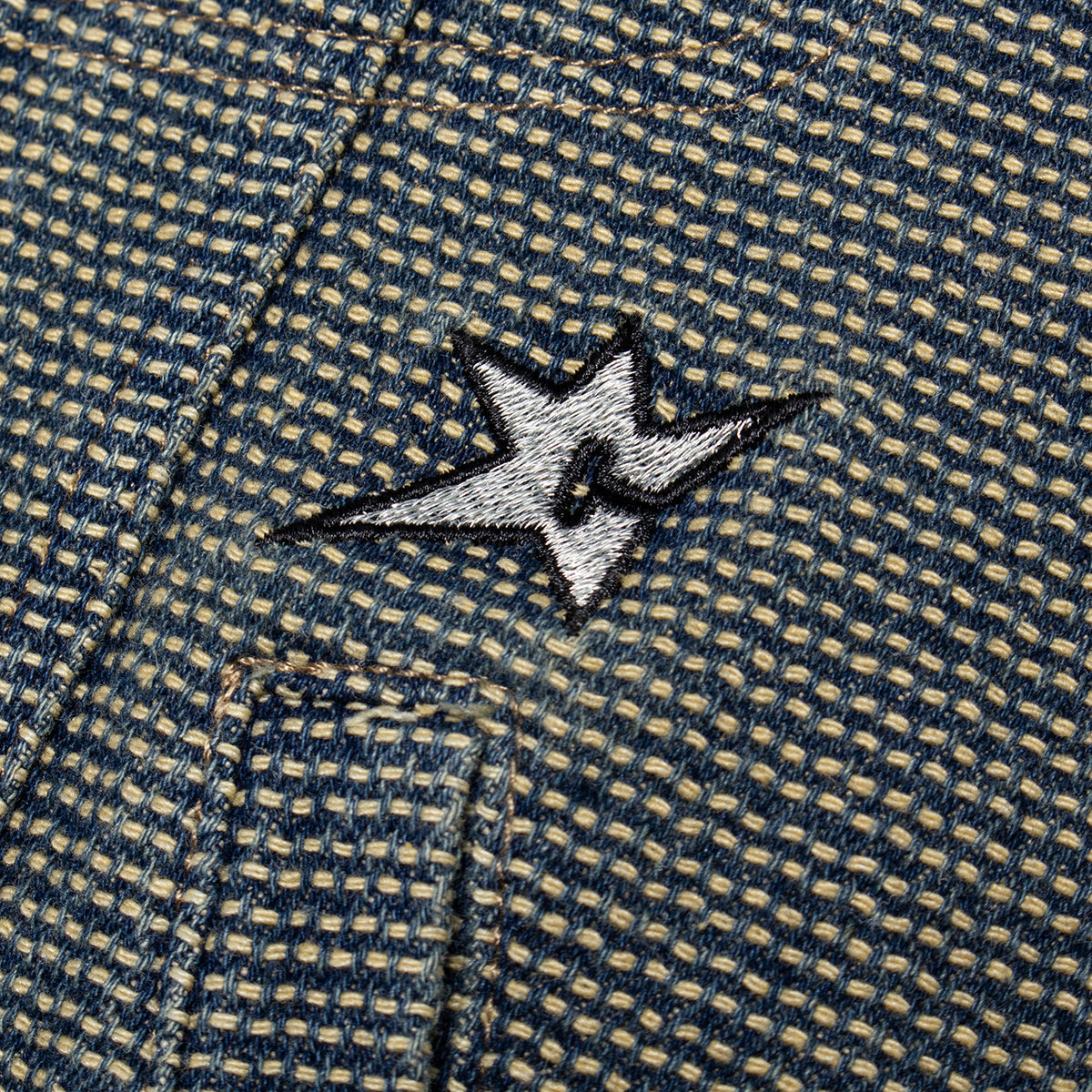 Interlock Stitch Denim Jacket