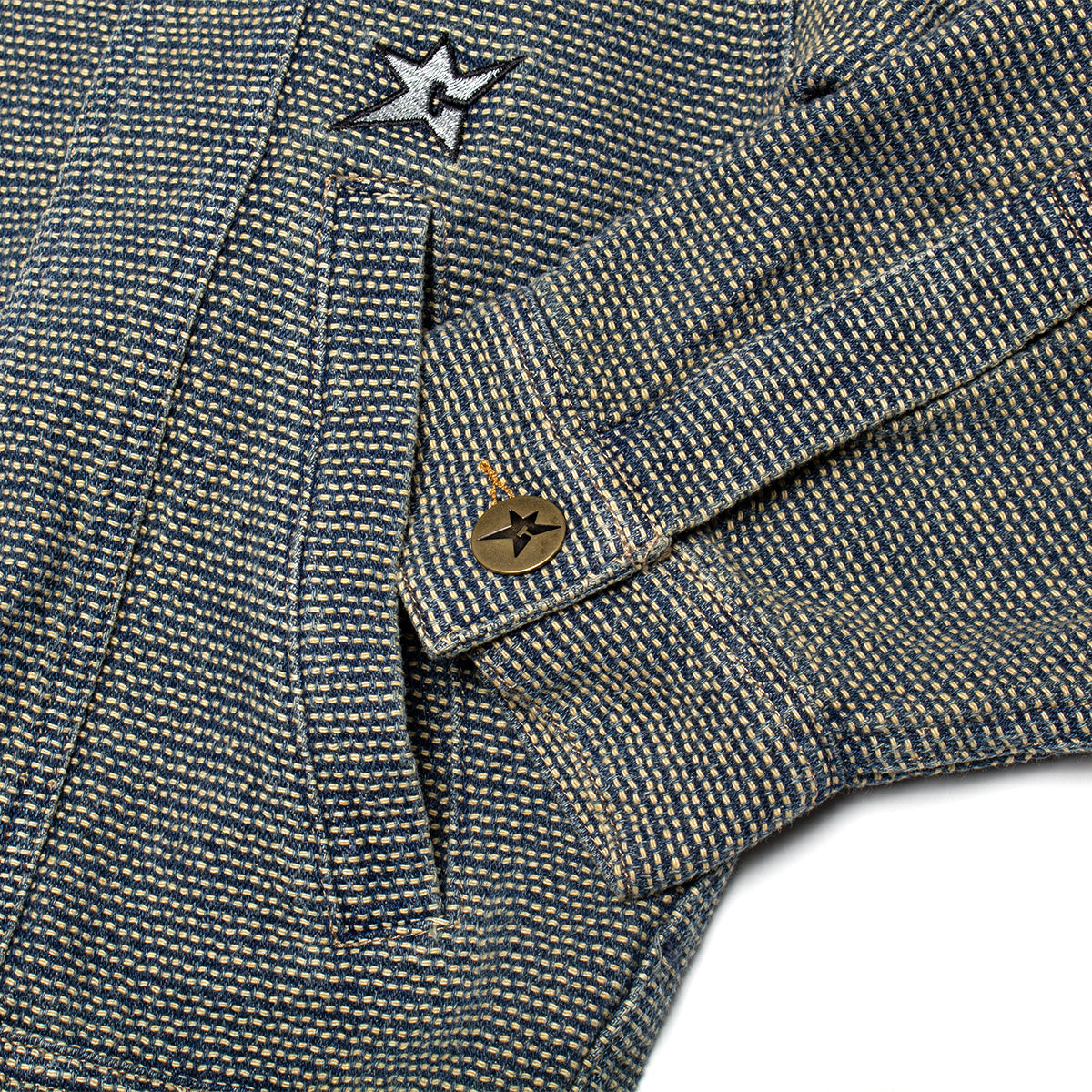 Interlock Stitch Denim Jacket