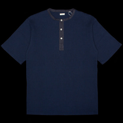 Henry Neck Thermal Sweat T-Shirt