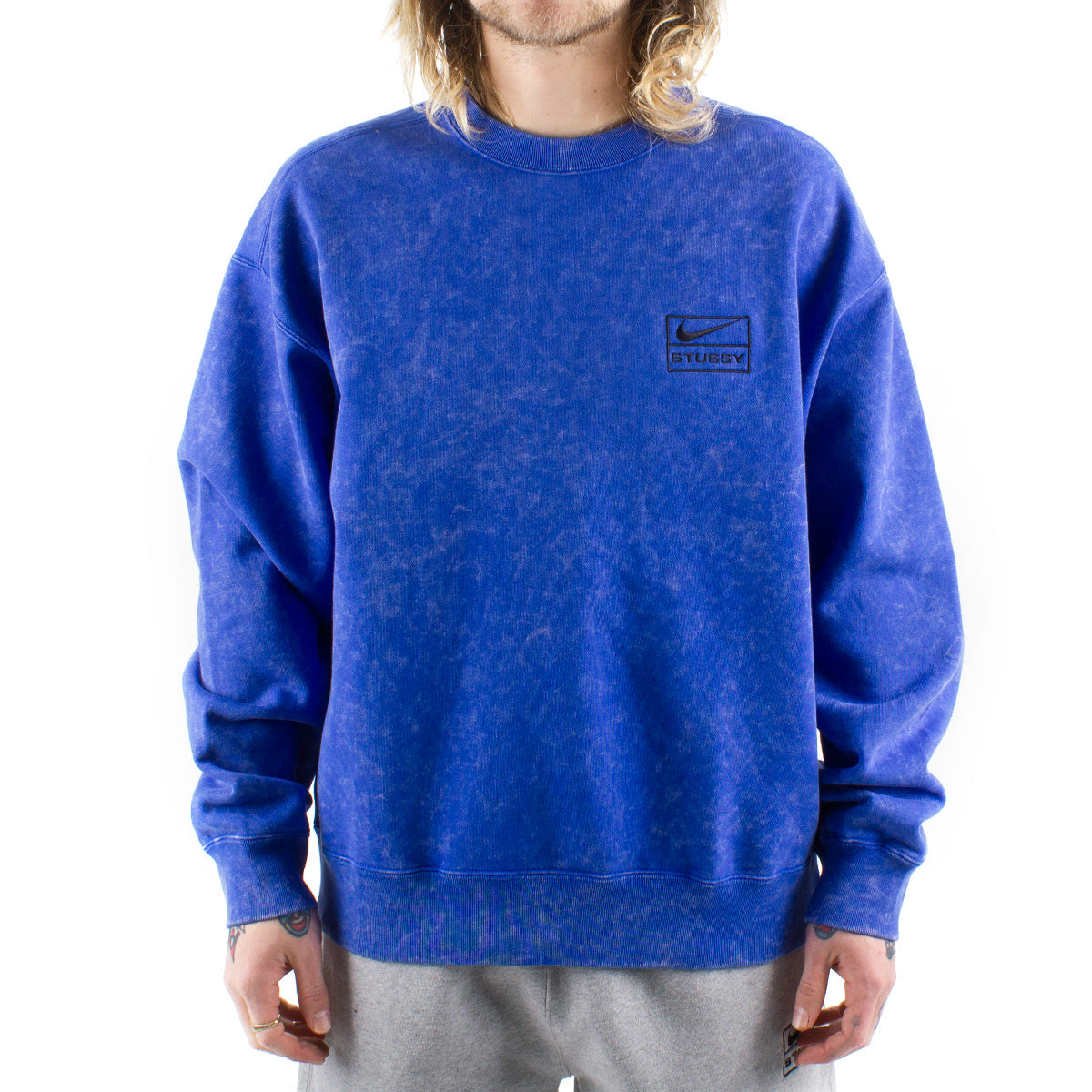 Nike x Stussy Washed Fleece Crewneck