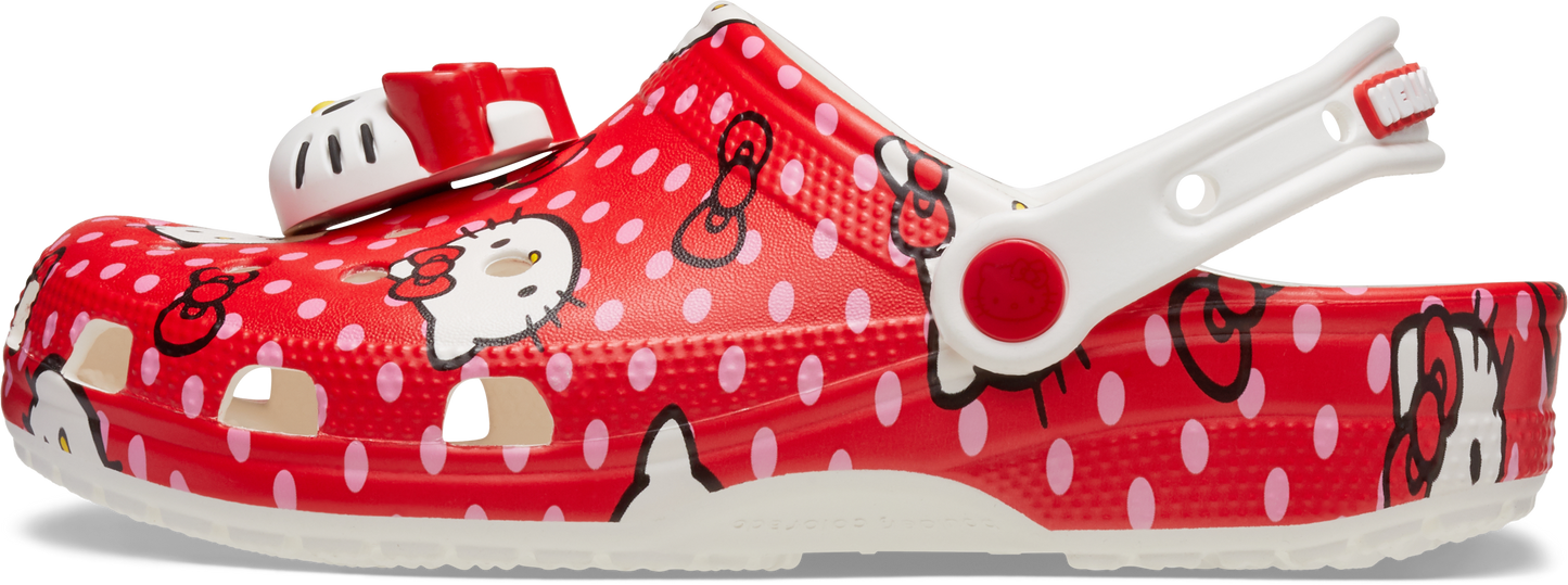 Crocs X Hello Kitty Red Classic Clog