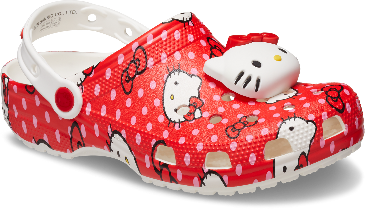 Crocs X Hello Kitty Red Classic Clog