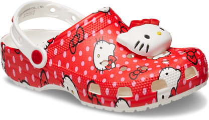 Crocs X Hello Kitty Red Classic Clog