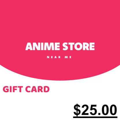 Anime Store Near Me Gift Card