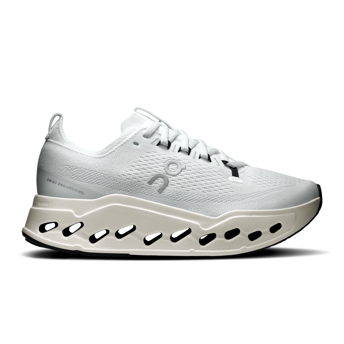 On Running Women's Cloudsurfer Max Shoes - White / White