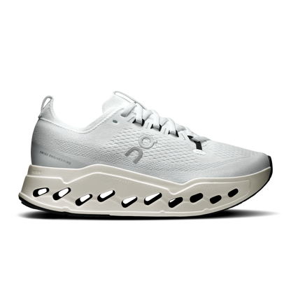 On Running Women's Cloudsurfer Max Shoes - White / White