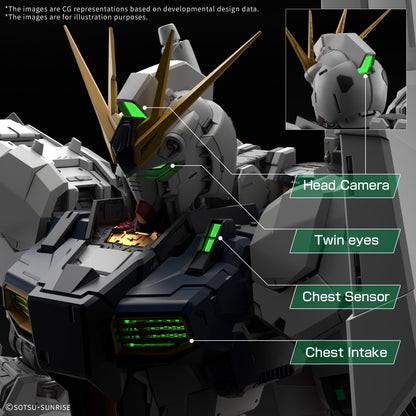 Gundam - 1/60 PG Unleashed Nu Gundam LED Unit (Preorder released on April 2026)
