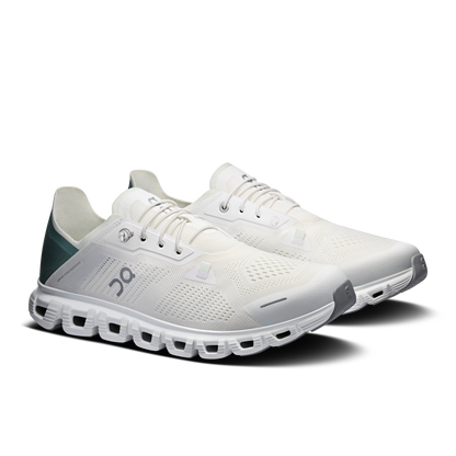 On Running Men's Cloud 6 Coast Shoes - Ivory / Olive