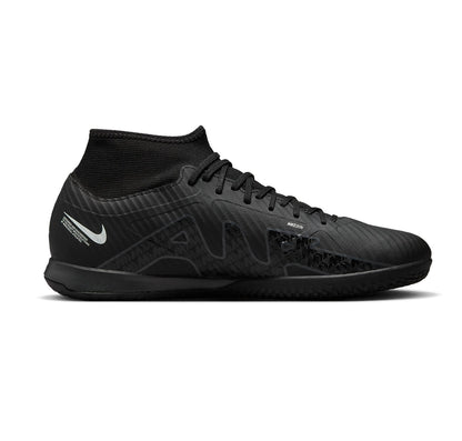 Nike Men's Zoom Mercurial Superfly 9 Academy Ic Soccer Shoes - Black / Summit White / Volt / Dark Smoke Grey