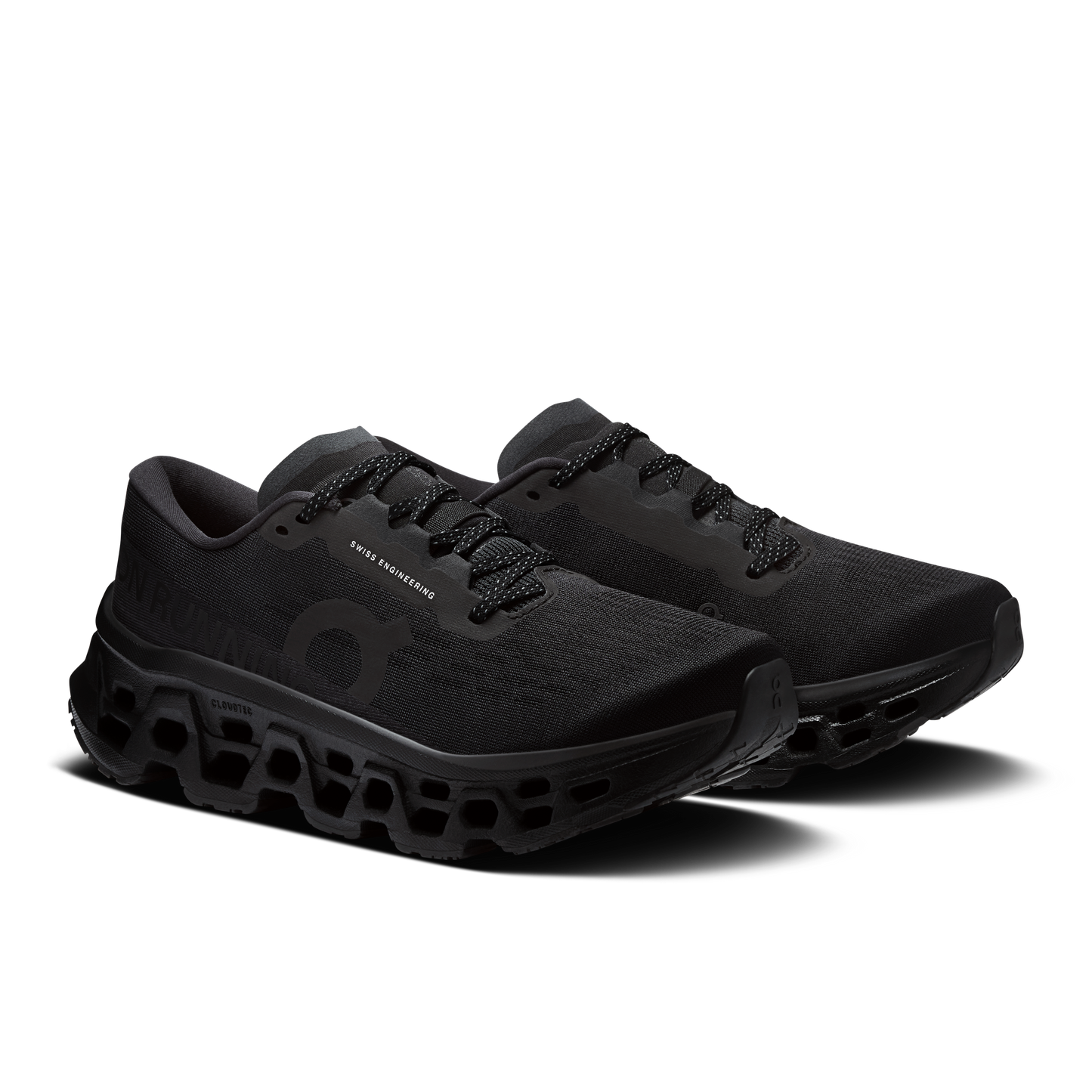 On Running Women's Cloudmonster 3 Wide Shoes - Black / Black