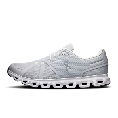 On Running Men's Cloud 6 Shoes - Glacier / White