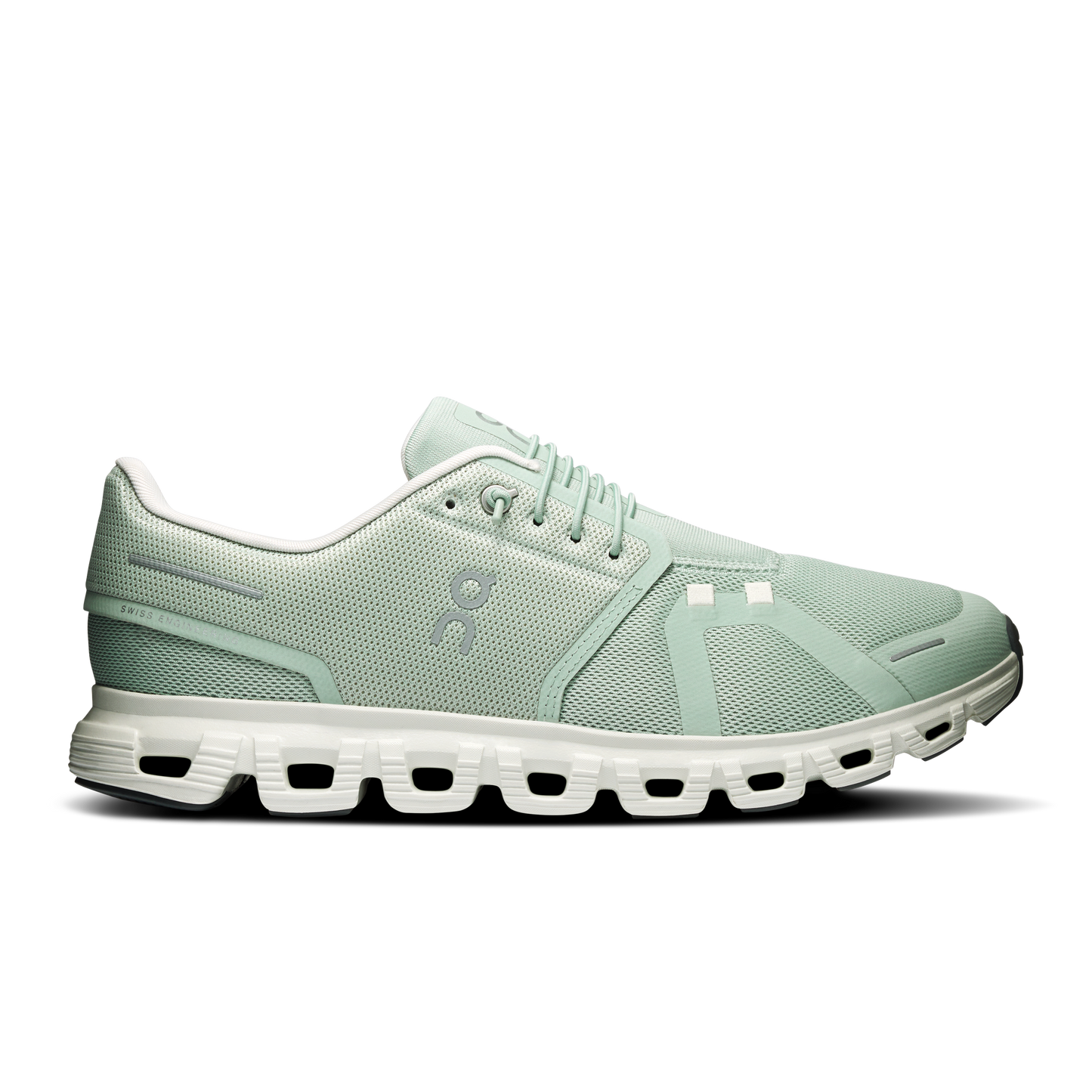 On Running Men's Cloud 6 Shoes - Mineral / Ice