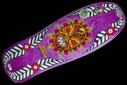 Nicky Guerrero Mask Purple Deck - 10"