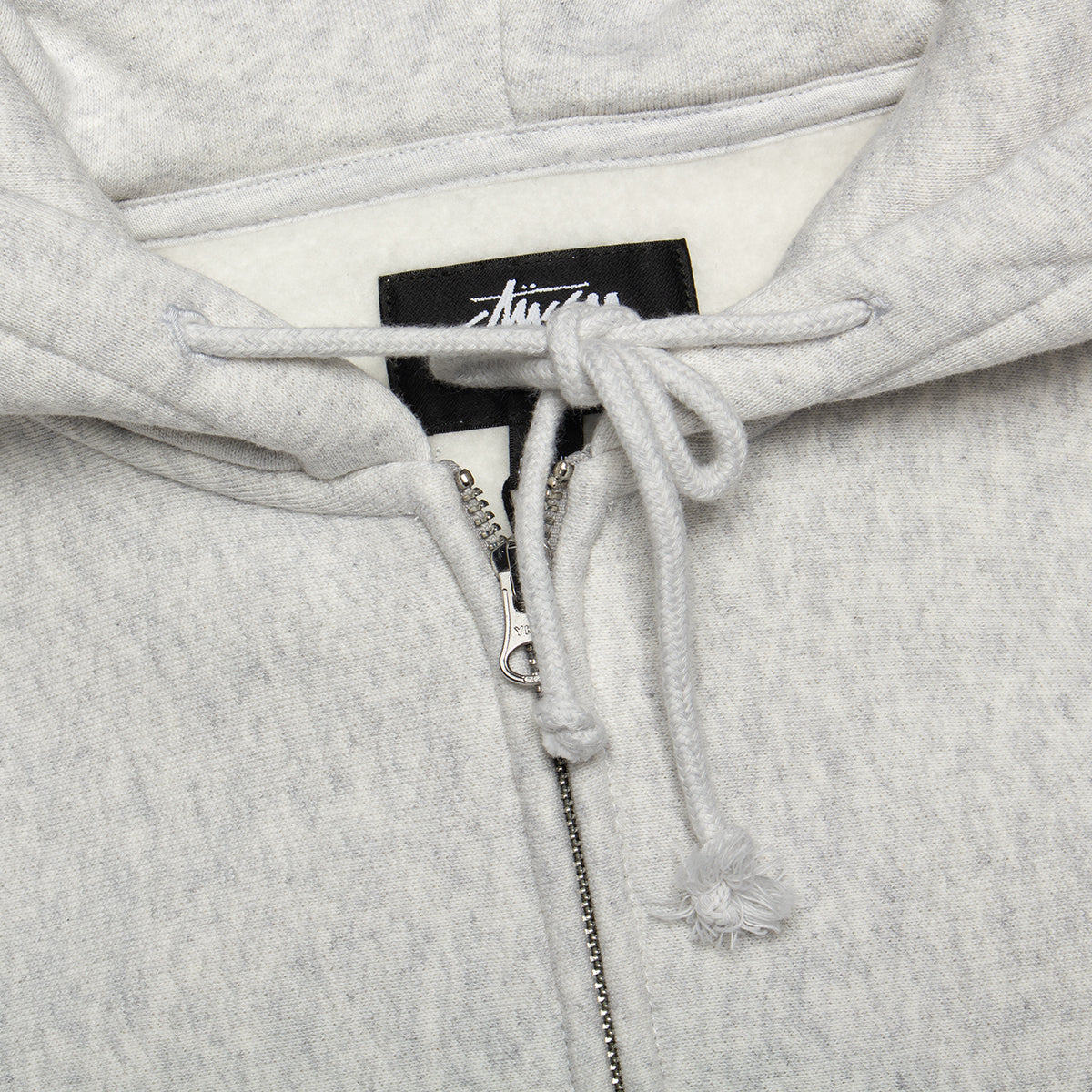 Basic Diamond Zip Hoodie