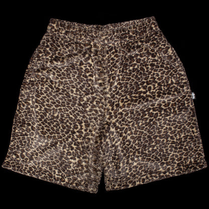 Pile Leopard Short