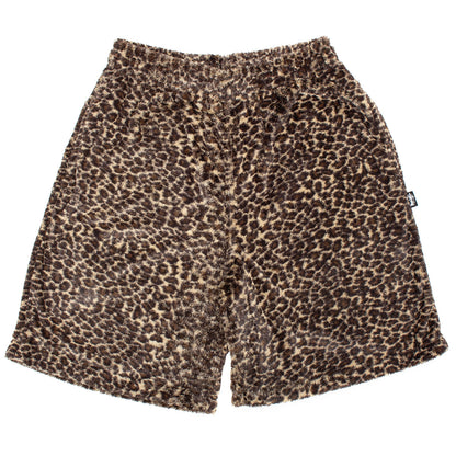 Pile Leopard Short
