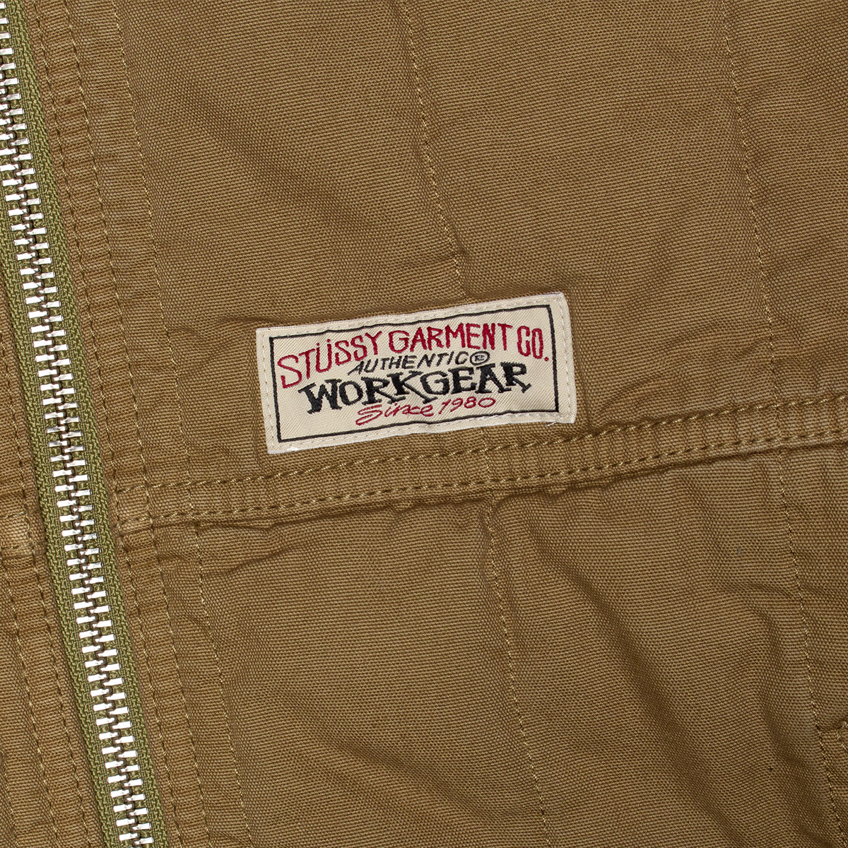 Quilted Canvas Work Jacket
