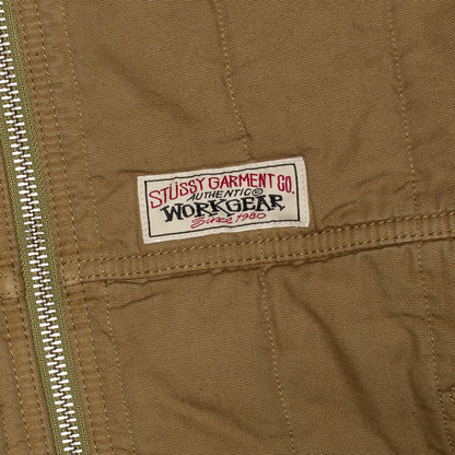 Quilted Canvas Work Jacket
