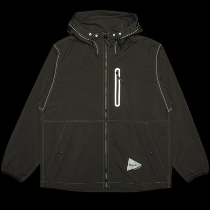 Brushed Nylon Jacket x And Wander