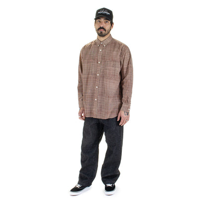 Bubbie Block Printed Button Down Shirt
