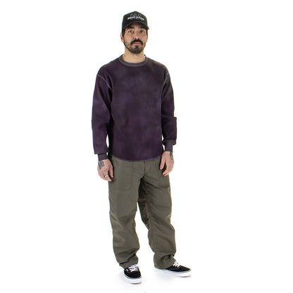 Connan Uneven Dyed Waffle Crewneck