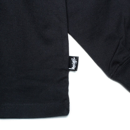 Flower Mock Neck L/S Crew