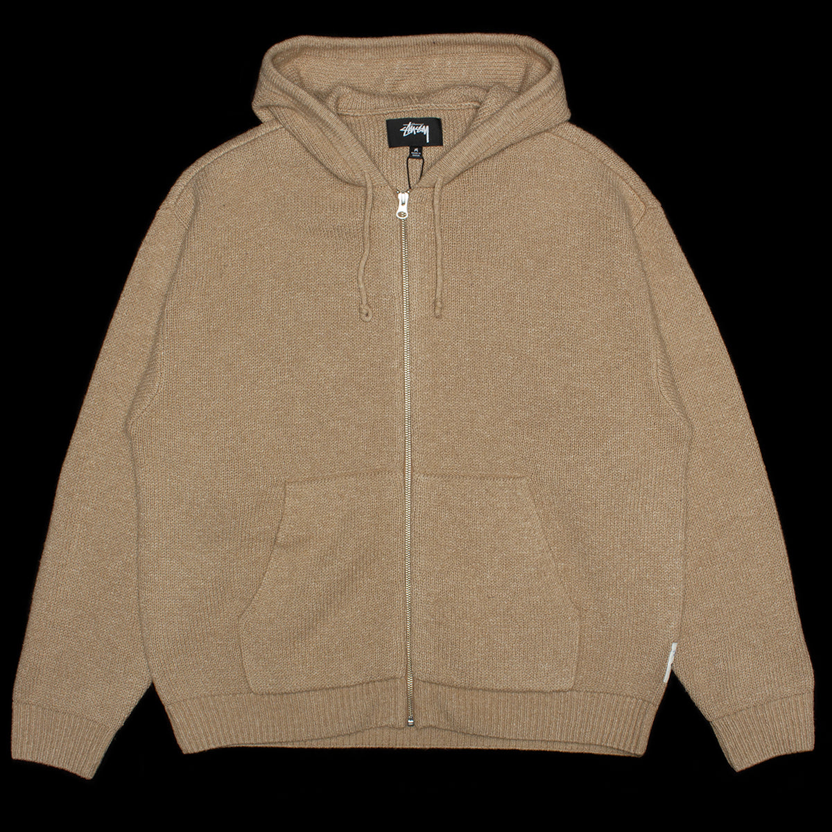 Hooded Zip-Up Sweater