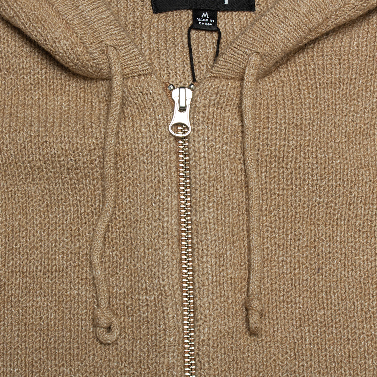 Hooded Zip-Up Sweater